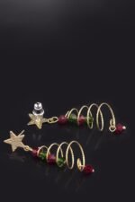 Eudora Christmas Tree Drop Earrings - Image 5