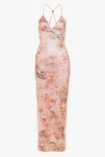 Eudora Printed Butterfly Maxi Dress - Image 4