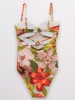 Evade Floral Printed Two-piece Swim Set - Image 4