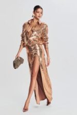 Heloise Sequins High Slit Set - Image 2