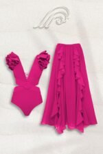 Honey Two-piece Ruffle Swim Set - Image 5