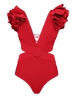 Honey Two-piece Ruffle Swim Set - Image 3