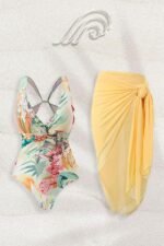Ira Vintage Printed Two-pieces Swim Set