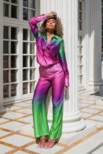 Iris Gradient Printed Set