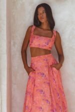 Jan Printed Strap A-line Set - Image 5