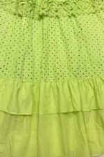 Janet V-neck Ruffle Maxi Slip Dress - Image 6