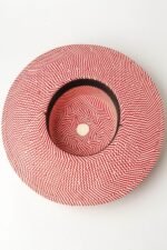 Janey Stripe Braid Boater Hat - Image 4