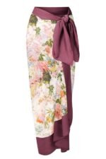 Jean Printed Ruffle Twp-pieces Swim Set - Image 7