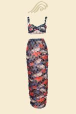 Judith Printed Ruffle Lace Set - Image 6