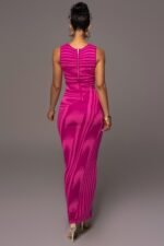 Kailani Round Neck Knit Maxi Dress - Image 3