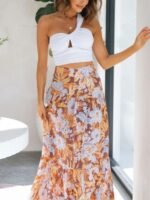 Laura One Shoulder Crop Top - Image 4