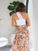 Laura One Shoulder Crop Top - Image 5