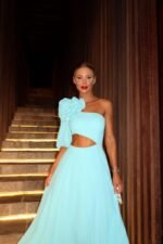 Lea Flower Cut-out Midi Dress - Image 7