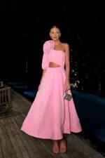 Lea Flower Cut-out Midi Dress - Image 3