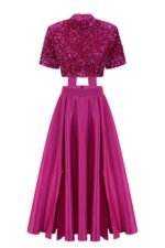 Leia Bow-tie Sequins Slit Set - Image 5