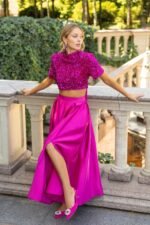 Leia Bow-tie Sequins Slit Set - Image 3