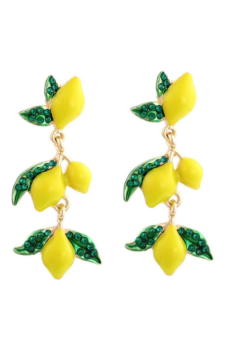 lemon-tree-diamante-drop-earrings-sa0020516103-yellow-sunfere-588935 Lemon Tree Diamante Drop Earrings - Image 1