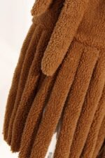 Letitia Belted Tassel Vegan Fur Overcoat - Image 9