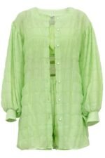 Lola Textured Chiffon Three-pieces Set - Image 10