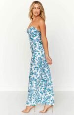 Lorna Printed Knotted Tube Maxi Dress - Image 6