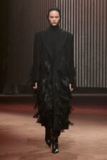 Louisa Leather-Tasseled Wool Coat - Image 2