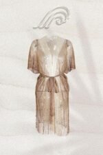 Luli Glitter Gradient Knitted Cover-up - Image 4