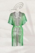 Luli Glitter Gradient Knitted Cover-up - Image 14