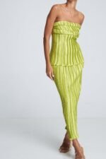 Lyuba Plisse Strapless Set - Image 4