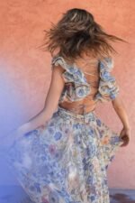 Marissa Cut-out Ruffle Maxi Dress - Image 2