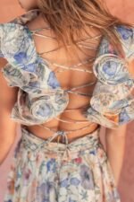 Marissa Cut-out Ruffle Maxi Dress - Image 5