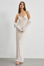 Melinda V-Neck Lace Set - Image 4