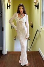 Melinda V-Neck Lace Set - Image 2