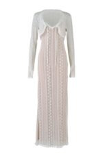 Melinda V-Neck Lace Set - Image 8