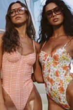 Mois Printed Cut-out Swimsuit - Image 2