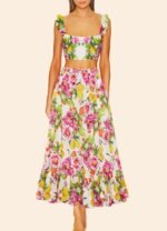 Nate Printed Ruffle Three-pieces Swim Set - Image 2