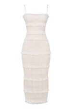 Orchid Plisse Trimed Slip Maxi Dress - Image 5