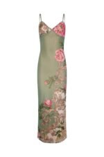 Patti Printed Bodycon Slip Maxi Dress - Image 5