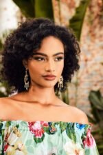 Sun & Moon Asymmetric Long Dangle Earrings - Image 4