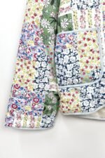 Teagan Patchwork Floral Print Quilted Puffer Jacket - Image 8