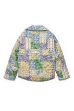 Teagan Patchwork Floral Print Quilted Puffer Jacket - Image 7
