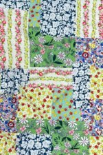 Teagan Patchwork Floral Print Quilted Puffer Jacket - Image 5