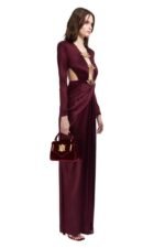 Yvonne Cut-out Backless Maxi Dress - Image 2