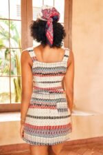 Emily Stripe Tweed Crop Set - Image 5