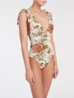 Marcia Vintage Print Swim Set - Image 4