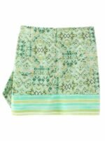 Val Retro Printed Wrap Mini Skirt - Image 2